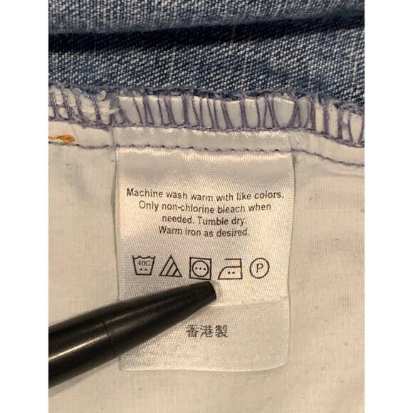 Eddie Bauer High-Waisted Denim Jeans Womens Size 18 Light Wash Relaxed Fit - Picture 13 of 13